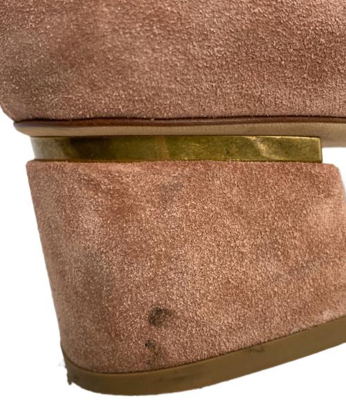 TOD'S（トッズ）TOD'S (トッズ) スウェードモカシンパンプス ピンク サイズ:38の古着・服飾アイテム