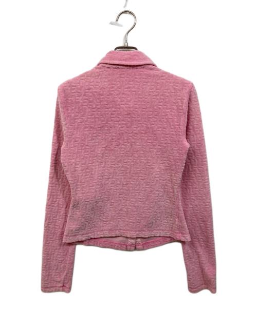 DIESEL（ディーゼル）DIESEL (ディーゼル) T-Amuse コットンブレンドトップ ピンク サイズ:Sの古着・服飾アイテム