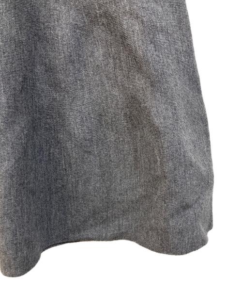 RED VALENTINO（レッドヴァレンティノ）RED VALENTINO (レッドヴァレンティノ) ウールニットS/Sワンピース グレー サイズ:XSの古着・服飾アイテム