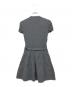 RED VALENTINO (レッドヴァレンティノ) ウールニットS/Sワンピース グレー サイズ:XS：10000円