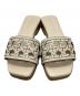 TORY BURCH (トリーバーチ) BASKETWEAVE CLOG ベージュ サイズ:5.5：7000円