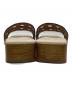 中古・古着 TORY BURCH (トリーバーチ) BASKETWEAVE CLOG ベージュ サイズ:5.5：7000円
