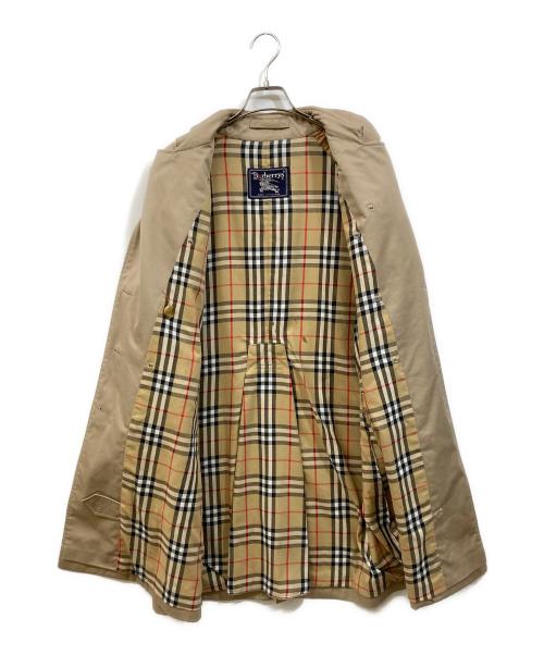 Burberry's（バーバリー）Burberry's (バーバリーズ) 裏ノバチェックダブルブレストコート ベージュ サイズ:実寸をご確認くださいの古着・服飾アイテム