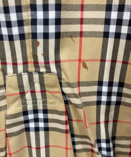 Burberry's（バーバリー）Burberry's (バーバリーズ) 裏ノバチェックダブルブレストコート ベージュ サイズ:実寸をご確認くださいの古着・服飾アイテム