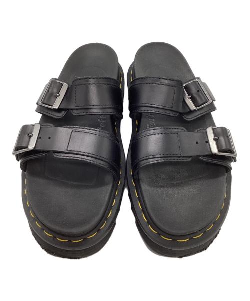 Dr.Martens（ドクターマーチン）Dr.Martens (ドクターマーチン) ストラップサンダル ブラック サイズ:39の古着・服飾アイテム