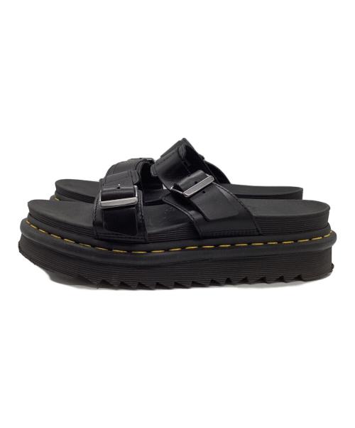 Dr.Martens（ドクターマーチン）Dr.Martens (ドクターマーチン) ストラップサンダル ブラック サイズ:39の古着・服飾アイテム