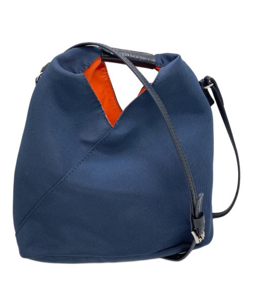MM6 Maison Margiela（エムエムシックスメゾンマルジェラ）MM6 Maison Margiela (エムエムシックスメゾンマルジェラ) ジャパニーズクロスボディバッグ ネイビーの古着・服飾アイテム
