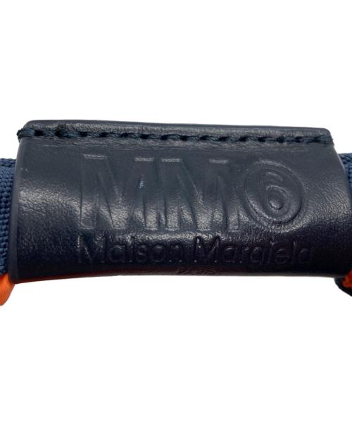 MM6 Maison Margiela（エムエムシックスメゾンマルジェラ）MM6 Maison Margiela (エムエムシックスメゾンマルジェラ) ジャパニーズクロスボディバッグ ネイビーの古着・服飾アイテム