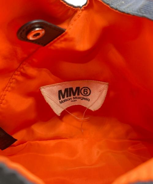 MM6 Maison Margiela（エムエムシックスメゾンマルジェラ）MM6 Maison Margiela (エムエムシックスメゾンマルジェラ) ジャパニーズクロスボディバッグ ネイビーの古着・服飾アイテム