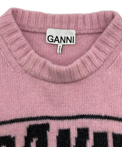 GANNI（ガニー）Ganni (ガニー) ニットベスト ピンク サイズ:Sの古着・服飾アイテム
