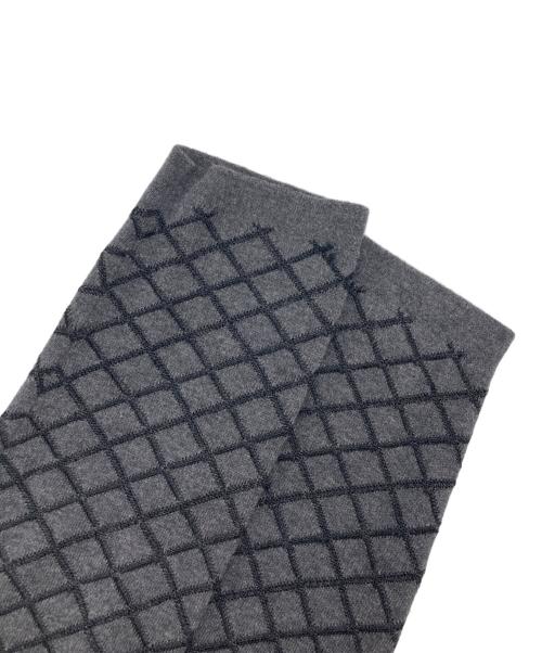 HUGO BOSS（ヒューゴ ボス）HUGO BOSS (ヒューゴ ボス) クルーネックニット グレー サイズ:SIZE Lの古着・服飾アイテム