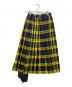O'NEIL OF DUBLIN (オニールオブダブリン) チェックラップスカート イエロー×ブラック サイズ:SIZE 38：8000円