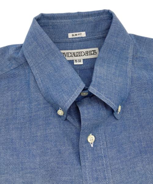 INDIVIDUALIZED SHIRTS（インディビジュアライズドシャツ）INDIVIDUALIZED SHIRTS (インディビジュアライズドシャツ) シャツ ネイビー サイズ:SIZE 15-32の古着・服飾アイテム