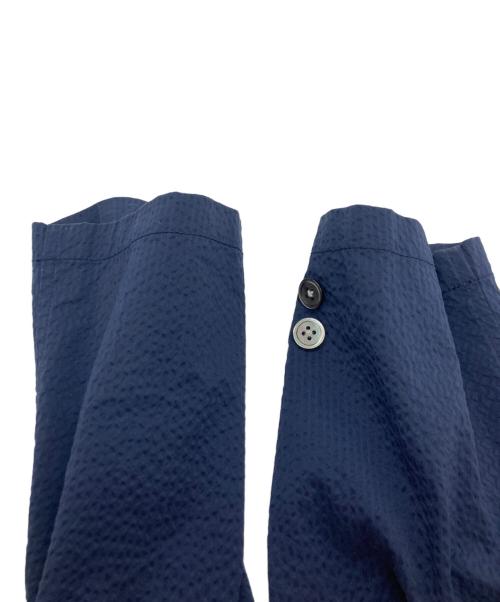 BEAMS+（ビームスプラス）BEAMS+ (ビームスプラス) シアサッカー 3B ジャケット ネイビー サイズ:	SIZE Mの古着・服飾アイテム