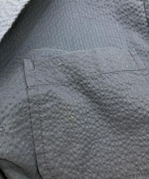 BEAMS+（ビームスプラス）BEAMS+ (ビームスプラス) シアサッカー 3B ジャケット ネイビー サイズ:	SIZE Mの古着・服飾アイテム