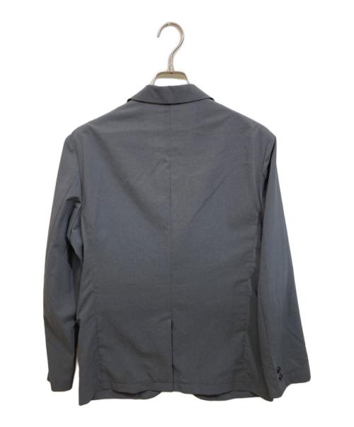 green label relaxing（グリーンレーベルリラクシング）green label relaxing (グリーンレーベルリラクシング) ドライ ポリエステル ナロー ジャケット グレー サイズ:SIZE Lの古着・服飾アイテム