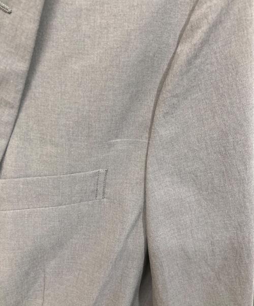 green label relaxing（グリーンレーベルリラクシング）green label relaxing (グリーンレーベルリラクシング) ドライ ポリエステル ナロー ジャケット グレー サイズ:SIZE Lの古着・服飾アイテム