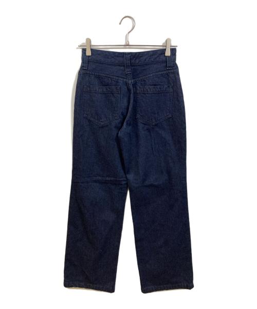 sheller（シェリエ）sheller (シェリエ) Crash flare denim インディゴ サイズ:Sの古着・服飾アイテム