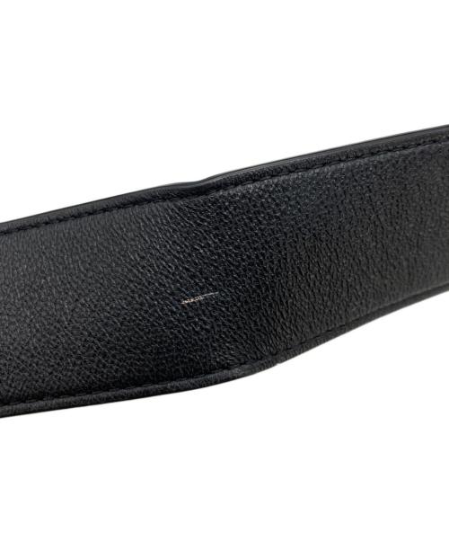 ALL SAINTS（オールセインツ）ALL SAINTS (オールセインツ) ラムレザーウエストバッグ ブラックの古着・服飾アイテム