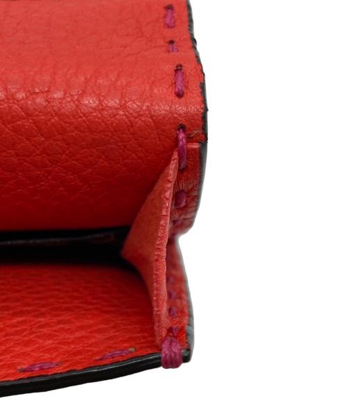 FENDI（フェンディ）FENDI (フェンディ) カードケース ショッキングピンクの古着・服飾アイテム