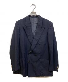 Burberry's（バーバリー）の古着「古着ダブルジャケット」｜ネイビー