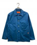 UNIVERSAL OVERALLユニバーサルオーバーオール）の古着「ワーク カバーオール」｜ブルー