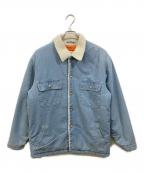 UNIVERSAL OVERALLユニバーサルオーバーオール）の古着「ボアカバーオール」｜インディゴ