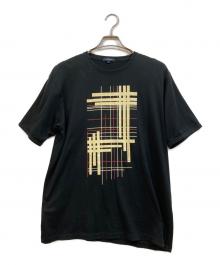BURBERRY LONDON（バーバリーロンドン）の古着「プリントTシャツ」｜ブラック