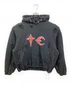 THUG CLUBサグ クラブ）の古着「Rock Hoodie」｜ブラック