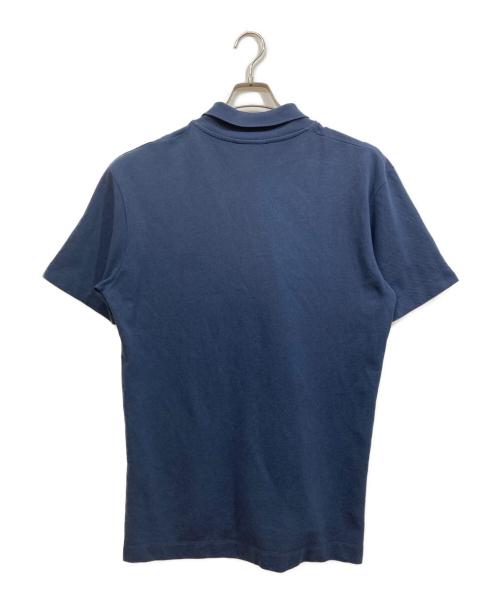 maison kitsune（メゾンキツネ）maison kitsune (メゾンキツネ) BOLD FOX HEAD PATCH COMFORT POLO ネイビー サイズ:Mの古着・服飾アイテム