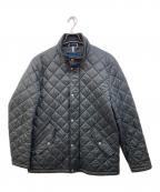 COLE HAANコールハーン）の古着「キルテッド バーン ジャケット」｜ブラック