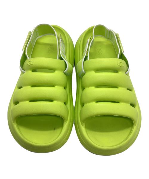 UGG（アグ）UGG (アグ) sport yeah 黄緑 サイズ:SIZE W6の古着・服飾アイテム