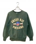 Champion REVERSE WEAVEチャンピオン リバース ウィーブ）の古着「カレッジロゴスウェット」｜グリーン