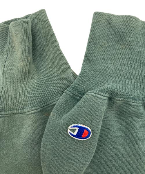 Champion REVERSE WEAVE（チャンピオン リバース ウィーブ）Champion REVERSE WEAVE (チャンピオン リバース ウィーブ) カレッジロゴスウェット グリーン サイズ:SIZE Lの古着・服飾アイテム