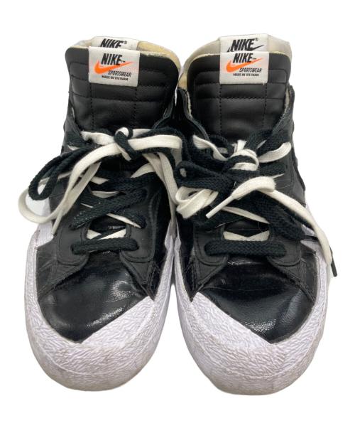 NIKE（ナイキ）NIKE (ナイキ) sacai (サカイ) Blazer Low Black Patent ブラック サイズ:	SIZE 26.5cmの古着・服飾アイテム