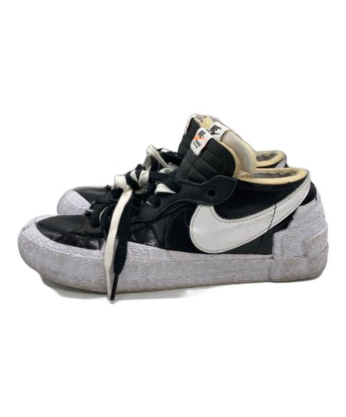NIKE（ナイキ）NIKE (ナイキ) sacai (サカイ) Blazer Low Black Patent ブラック サイズ:	SIZE 26.5cmの古着・服飾アイテム