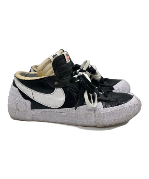 NIKE（ナイキ）NIKE (ナイキ) sacai (サカイ) Blazer Low Black Patent ブラック サイズ:	SIZE 26.5cmの古着・服飾アイテム