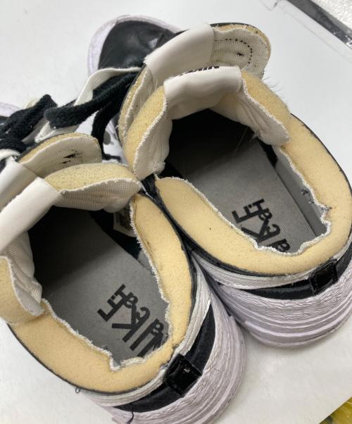 NIKE（ナイキ）NIKE (ナイキ) sacai (サカイ) Blazer Low Black Patent ブラック サイズ:	SIZE 26.5cmの古着・服飾アイテム