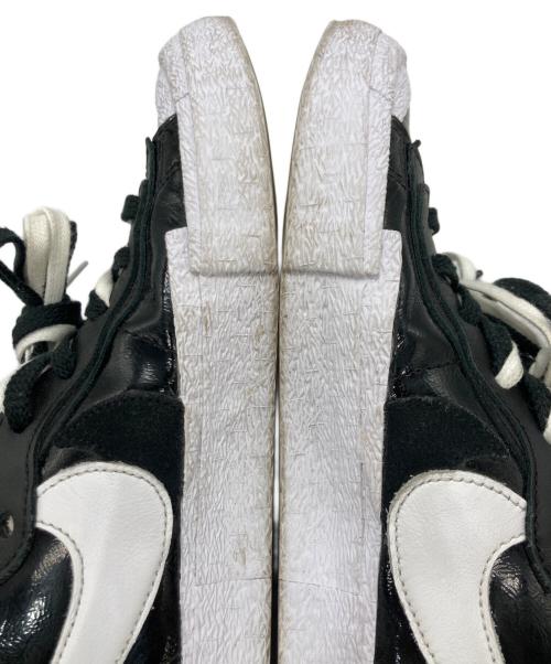 NIKE（ナイキ）NIKE (ナイキ) sacai (サカイ) Blazer Low Black Patent ブラック サイズ:	SIZE 26.5cmの古着・服飾アイテム