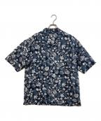 THE NORTH FACEザ ノース フェイス）の古着「S/S Aloha Vent Shirt」｜ネイビー