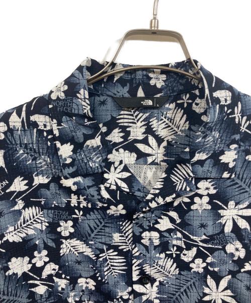 THE NORTH FACE（ザ ノース フェイス）THE NORTH FACE (ザ ノース フェイス) S/S Aloha Vent Shirt ネイビー サイズ:SIZE Lの古着・服飾アイテム