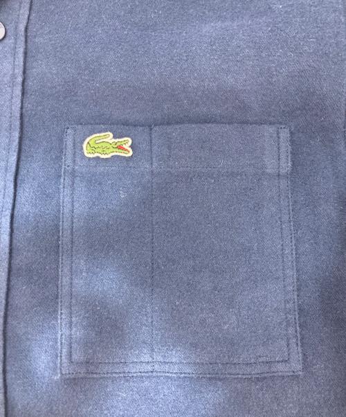 LACOSTE（ラコステ）LACOSTE (ラコステ) リバーシブルフランネルシャツ ネイビー サイズ:SIZE SMの古着・服飾アイテム