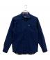 LACOSTE（ラコステ）の古着「リバーシブルフランネルシャツ」｜ネイビー