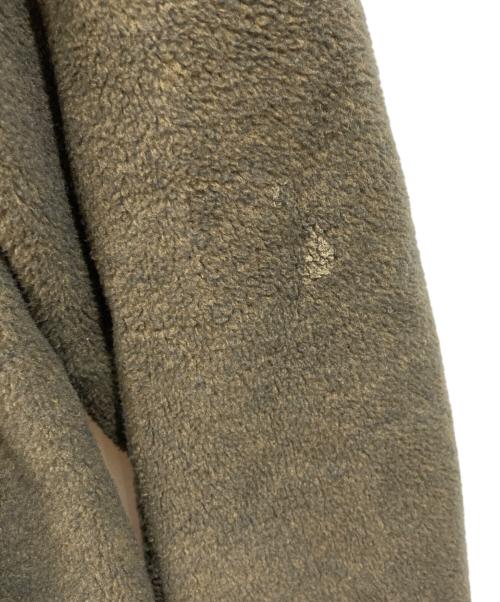 DANTON（ダントン）DANTON (ダントン) FLEECE COLLARLESS JACKET オリーブ サイズ:SIZE 40の古着・服飾アイテム