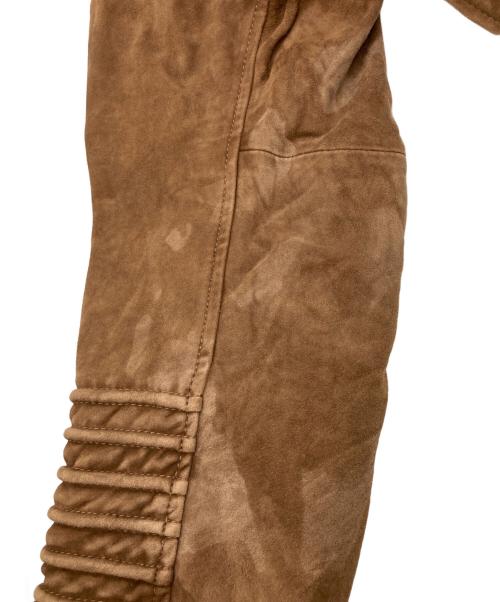 BOSS HUGO BOSS（ボス ヒューゴボス）BOSS HUGO BOSS (ボス ヒューゴボス) スウェードジャケット ブラウン サイズ:SIZE 50の古着・服飾アイテム