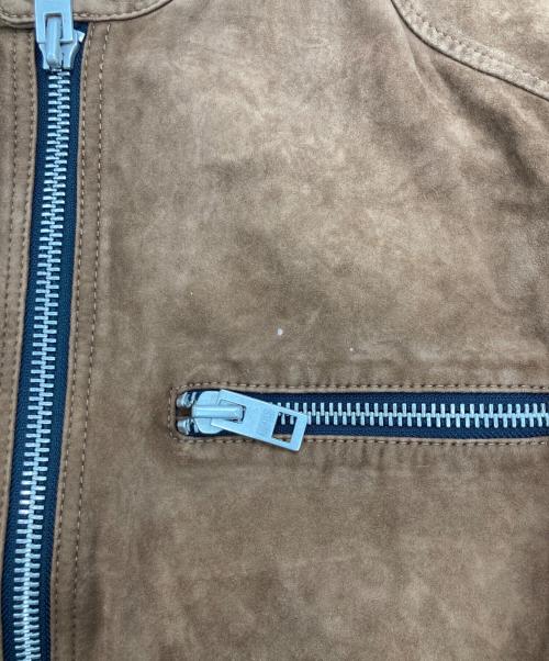 BOSS HUGO BOSS（ボス ヒューゴボス）BOSS HUGO BOSS (ボス ヒューゴボス) スウェードジャケット ブラウン サイズ:SIZE 50の古着・服飾アイテム