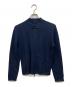 EMPORIO ARMANI（エンポリオアルマーニ）の古着「メッシュデザインジップジャケット」｜ネイビー