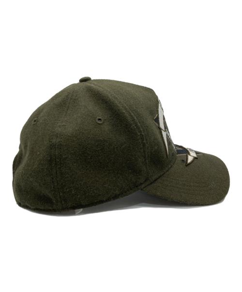 DIESEL（ディーゼル）DIESEL (ディーゼル) ロゴエンブロイダリーキャップ オリーブの古着・服飾アイテム