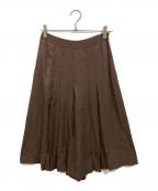 Maison Margielaメゾンマルジェラ）の古着「プリーツキュロット」｜ブラウン