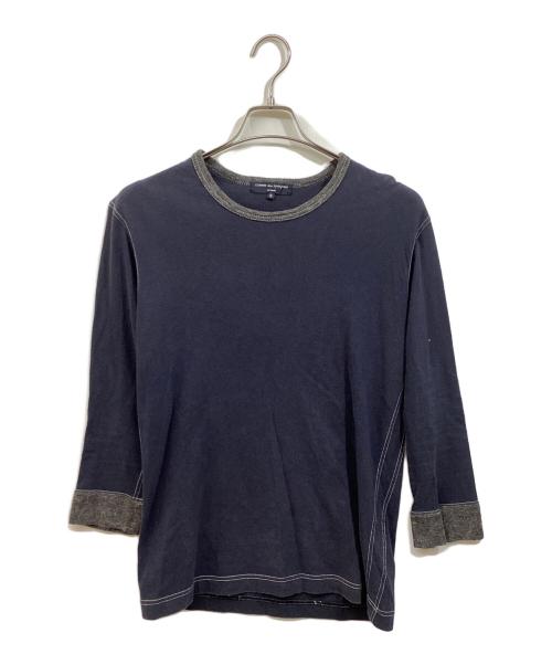 COMME des GARCONS HOMME（コムデギャルソン オム）COMME des GARCONS HOMME (コムデギャルソン オム) ロングスリーブカットソー ネイビー サイズ:SIZE Sの古着・服飾アイテム